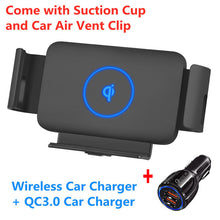 Load image into Gallery viewer, Automatic Clamping Car Wireless Charger for Samsung Galaxy Z Fold 3 2 Note20 S20 iPhone 12 11 13 Max Air Vent Mount Phone Holder pphonecover
