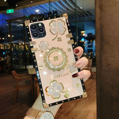 Newest Four-leaf Clover Fashion Case For Samsung Galaxy S22 S21 S20 Ultra Plus Note20 Note10Ultra pphonecover