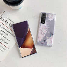Load image into Gallery viewer, 2022 Laser Flower Pattern Protective Cover For Samsung Galaxy pphonecover
